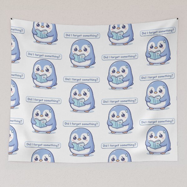 Item preview, Did I Forget Something Penguin designed and sold by Visual Dept..