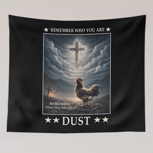Item preview, Remember That You Are Dust Christian Ash Wednesday Quote designed and sold by OlizaPrint.