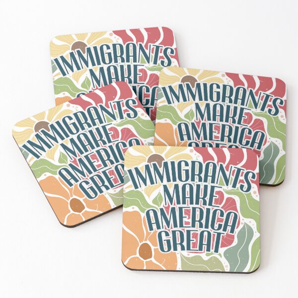Item preview, Immigrants Make America Great designed and sold by carolinateeshop.