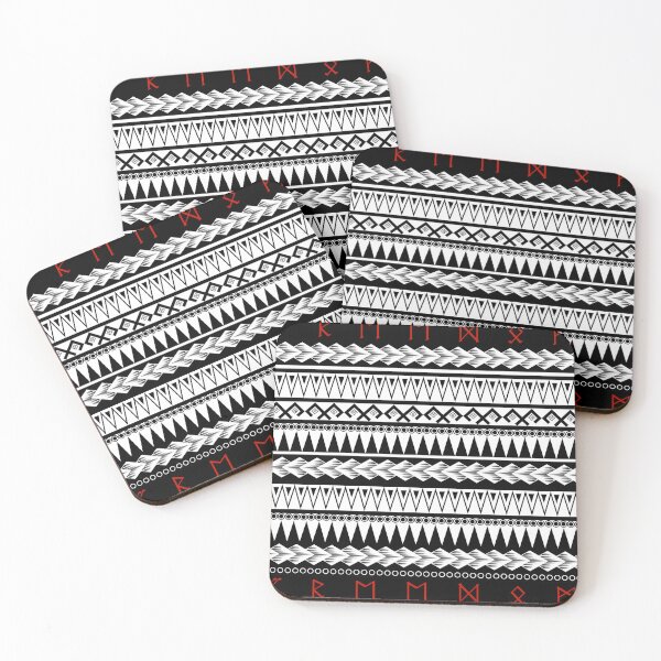 Item preview, Ancient Nordic Runes - Sacred Warrior Pattern designed and sold by SatoMarket.