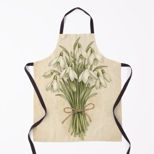 Item preview, Vintage Snowdrop Botanical Print - Antique Spring Flower Wall Art designed and sold by Darlin8888.