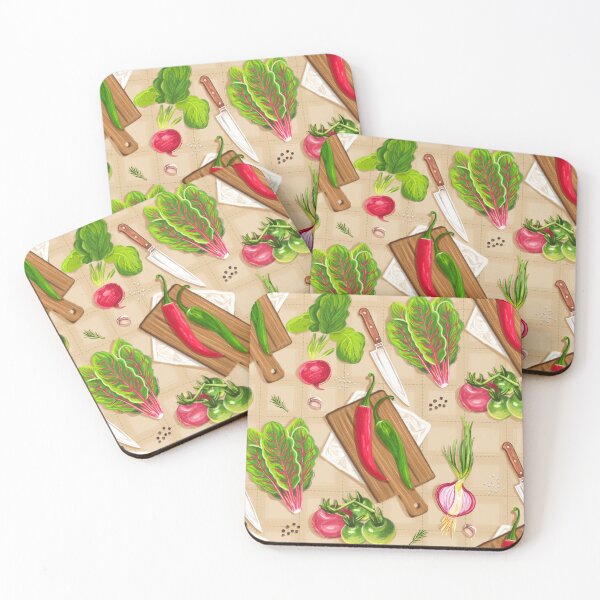 Item preview, Seamless cooking pattern, Roots & Shoots. A Hand-Drawn Organic Series designed and sold by natinart.
