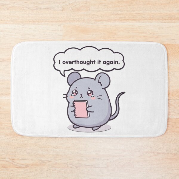 Item preview, I Overthought It Again Mouse designed and sold by Visual Dept..