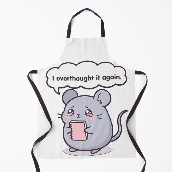 Item preview, I Overthought It Again Mouse designed and sold by Visual Dept..