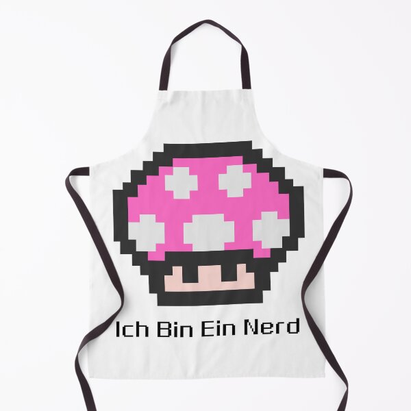 Item preview, Ich Bin Ein Nerd - Retro Pixel Pink Mushroom Tech Humor designed and sold by MarykeArt.