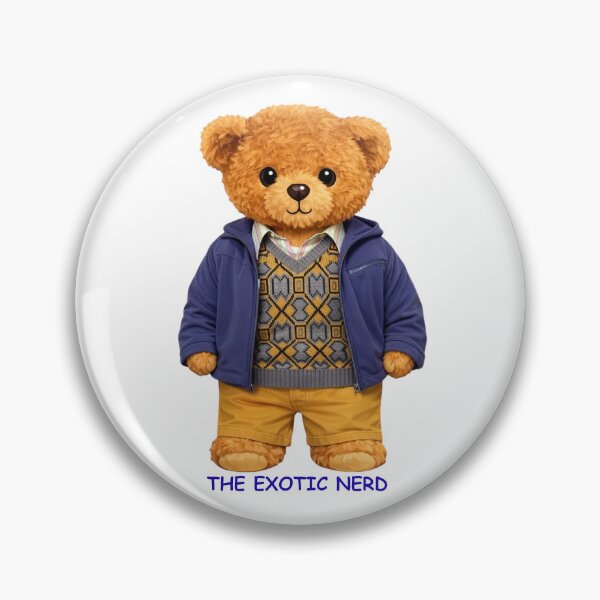 Item preview, Hopeless Romantic Astrophysicist Bear - Cute Layered Nerd Fashion ? designed and sold by CuteBear87.