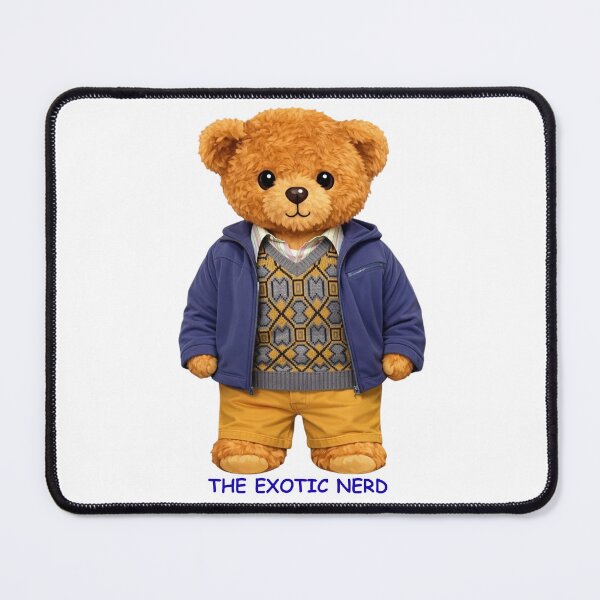 Item preview, Hopeless Romantic Astrophysicist Bear - Cute Layered Nerd Fashion ? designed and sold by CuteBear87.