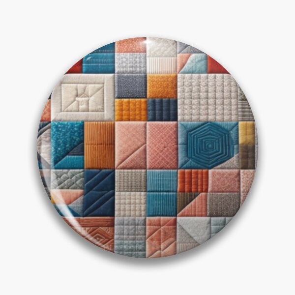 Item preview, Patchwork Mosaic – Colorful Quilt Design designed and sold by Dogandesighn.