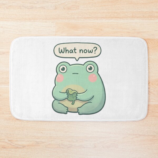 Item preview, What Now Kawaii Frog designed and sold by Visual Dept..