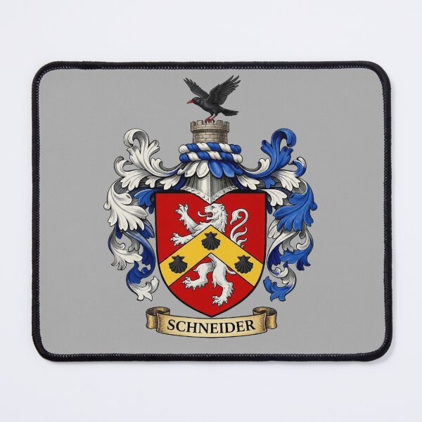 Item preview, The Schneider Family Coat of Arms designed and sold by BagTown Clans.