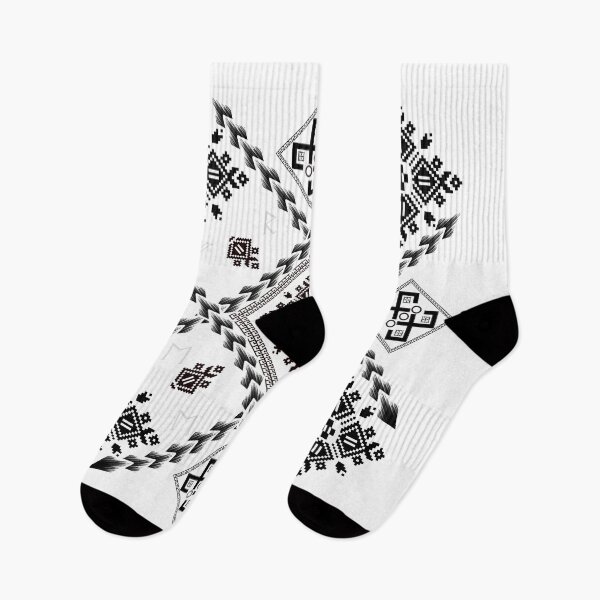 Item preview, Mystic Tribal Geometry - Monochrome Pattern" designed and sold by SatoMarket.