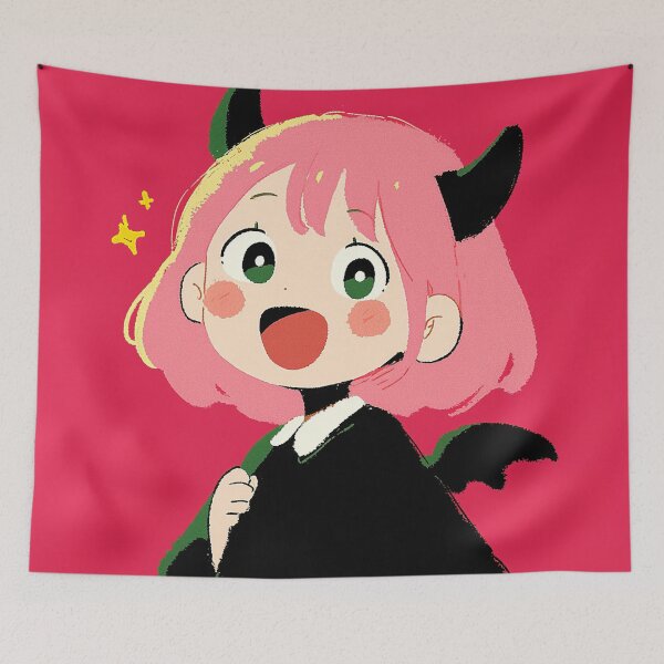 Item preview, Kawaii Devil Girl Pink Hair designed and sold by bubblegoth.