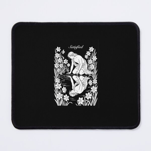 Item preview, Daffodil Man Over Water Aesthetic Floral Monochrome Satisfied designed and sold by Littlemislabel.