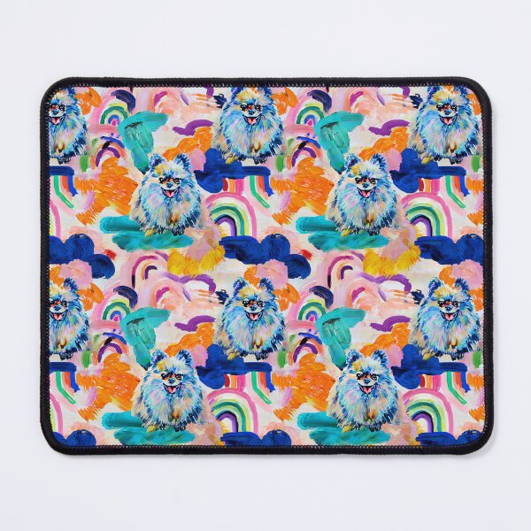 Item preview, Abstract Messy Toile De Jouy - Pomeranian designed and sold by AstrologyOven.