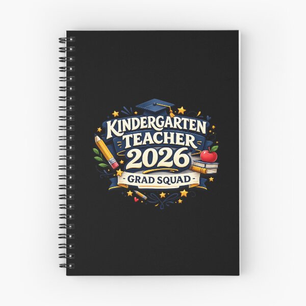 Item preview, Kindergarten Teacher 2026 Grad Squad Graduation Pride designed and sold by PunchDrop.