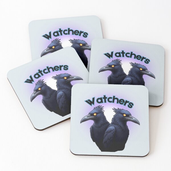 Item preview, Midnight Watchers – Mystic Raven Illustration - Purple Glow designed and sold by PriyaMagic.