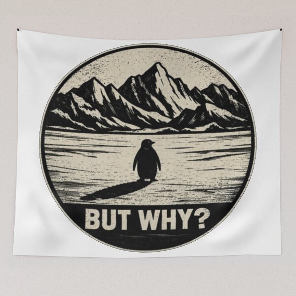 Item preview, nihilist penguin  designed and sold by ginafick.