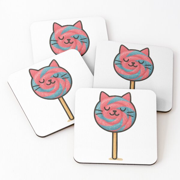 Item preview, Kawaii Cat Lollipop Candy designed and sold by Lacritsa .