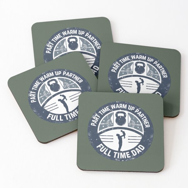Item preview, Part Time Warm Up Partner Full Time Dad - Funny Fitness Father's Day designed and sold by Zayavca.