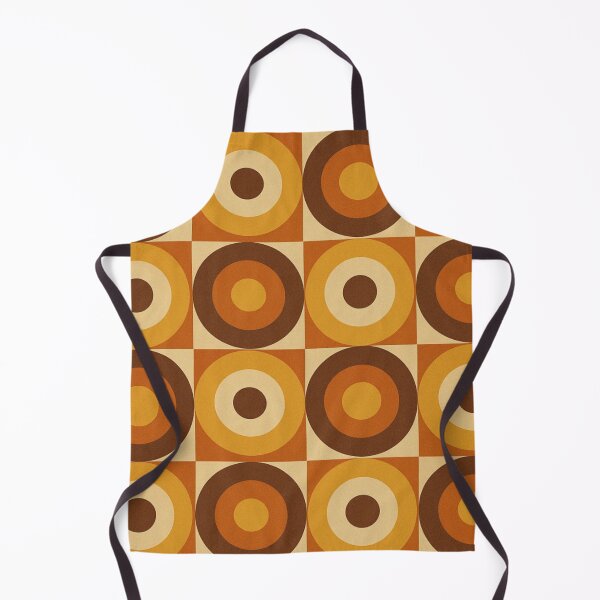 Item preview, Retro Geometric Gradient Square and Circle Pattern designed and sold by tonymagnerart.