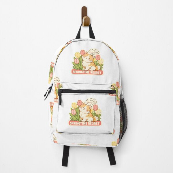 Item preview, Funny Springtime Regret – Funny Cat & Tulips Veterinary Inside Joke Design designed and sold by Bettybee00.