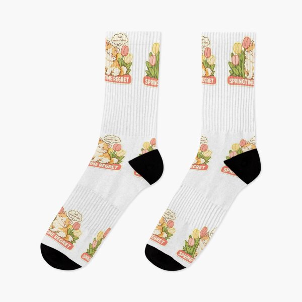 Item preview, Funny Springtime Regret – Funny Cat & Tulips Veterinary Inside Joke Design designed and sold by Bettybee00.