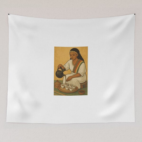 Item preview, Beautiful of  Ethiopia coffee Art. designed and sold by HabeshaCreative.