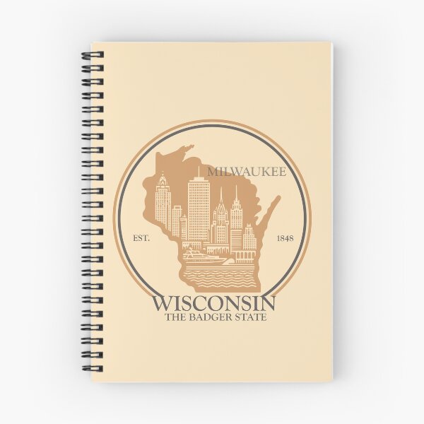 Item preview, Vintage map art of Wisconsin designed and sold by Alexaltay.