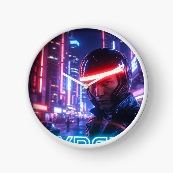 Item preview, Cyber Neon Rider – Futuristic Helmet in Glowing Night City designed and sold by RadaQueen.