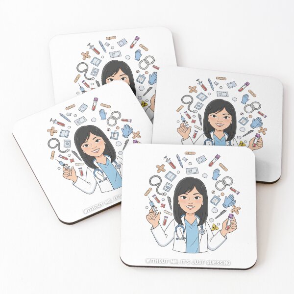 Item preview, Without me it's just guessing (Laboratory Professional) designed and sold by Nurse Eve.