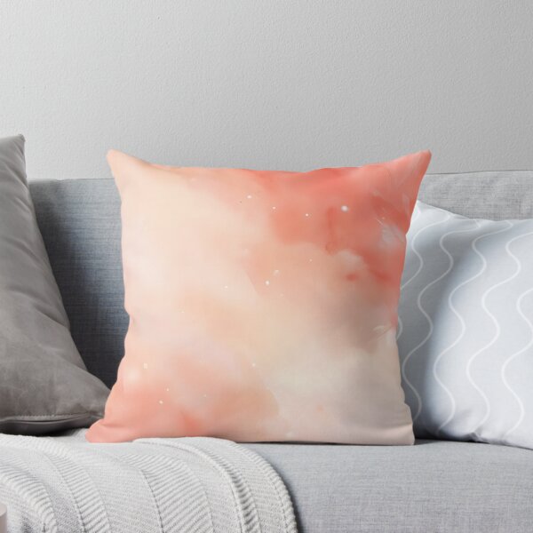 Item preview, Peach Cloud in Coral Ivory Skies designed and sold by VibeShift Studio.