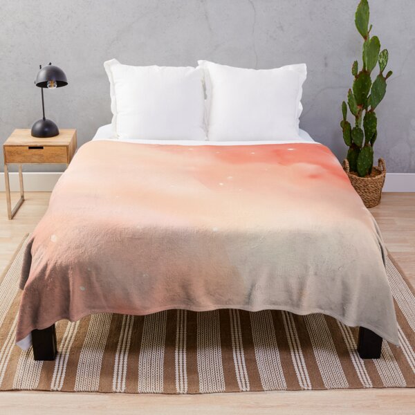 Item preview, Peach Cloud in Coral Ivory Skies designed and sold by VibeShift Studio.