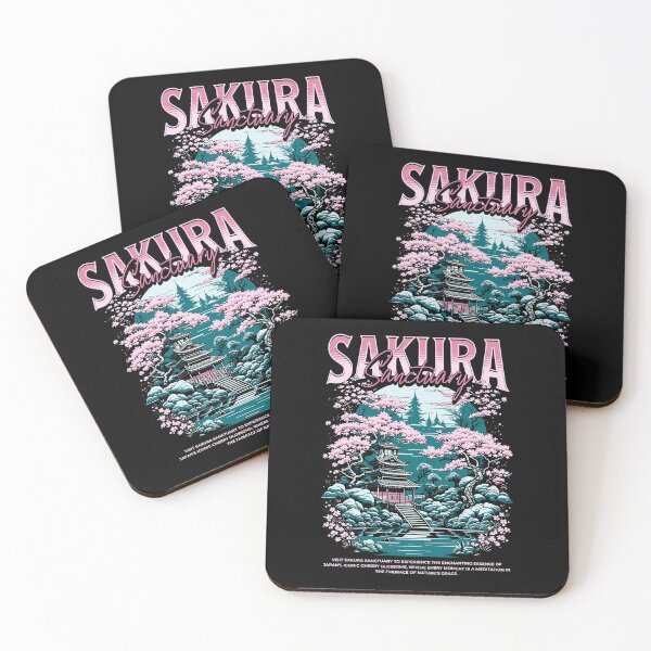 Item preview, Japanese Aesthetic Sakura Garden - Zen Nature Landscape designed and sold by Krasnovaovaova.