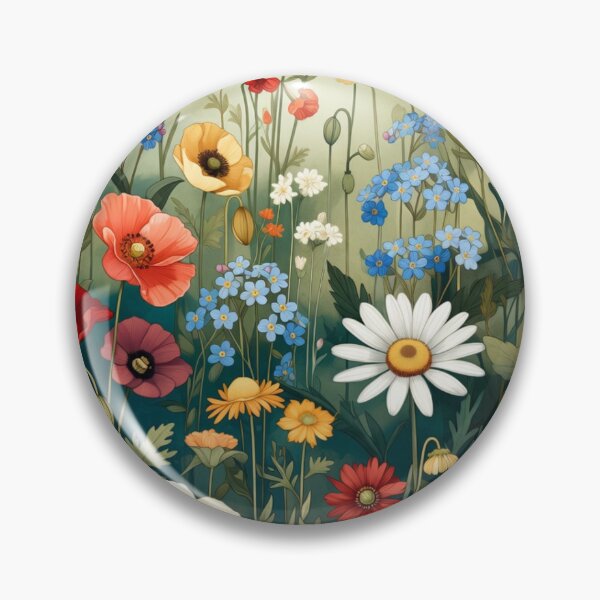 Item preview, Flower Garden | Vibrant Wildflower Field Seamless Pattern | Botanical Floral Design designed and sold by LegendChoice.