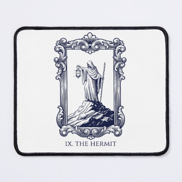 Item preview, The Hermit - Tarot Card designed and sold by AestheticsTime.