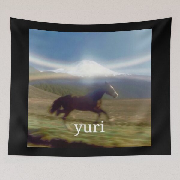 Item preview, Yuri Horse designed and sold by prints-0n-print.