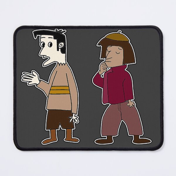 Item preview, "Cartoon Duo Back-to-Back with Contrasting Expressions" designed and sold by nighttime1990.