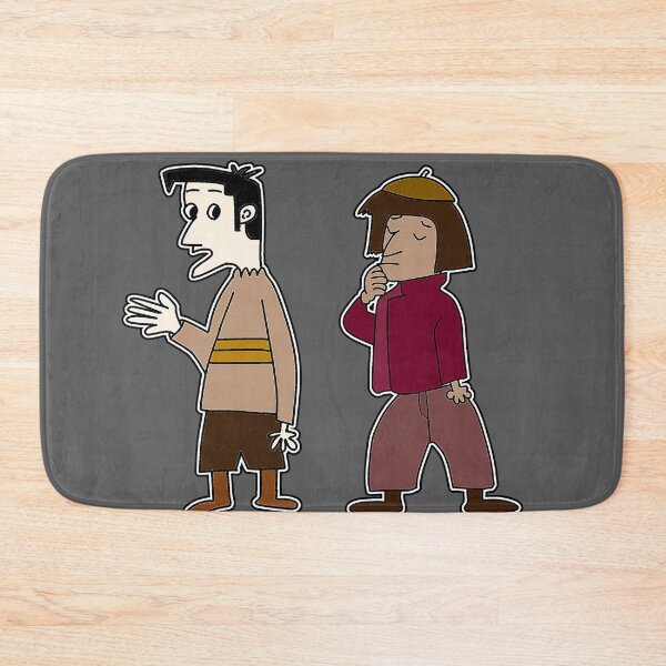 Item preview, "Cartoon Duo Back-to-Back with Contrasting Expressions" designed and sold by nighttime1990.