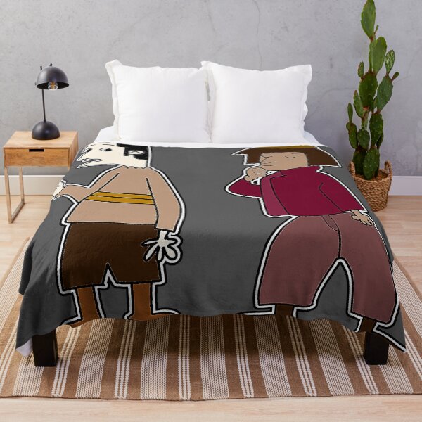 Item preview, "Cartoon Duo Back-to-Back with Contrasting Expressions" designed and sold by nighttime1990.