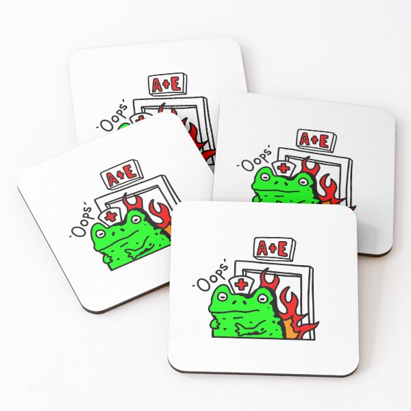 Item preview, Chaotic Nurse Frog - Healthcare Humor designed and sold by JBartworks.