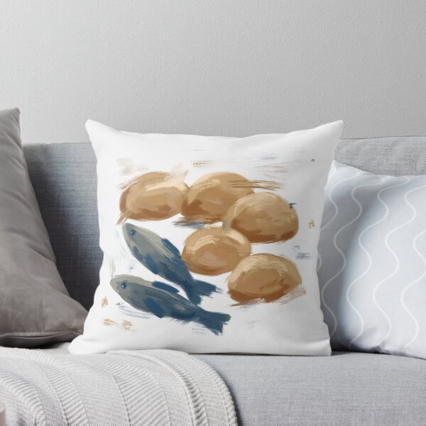 Item preview, Five breads and two fishes designed and sold by Raquel Fabi.
