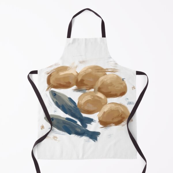 Item preview, Five breads and two fishes designed and sold by Raquel Fabi.