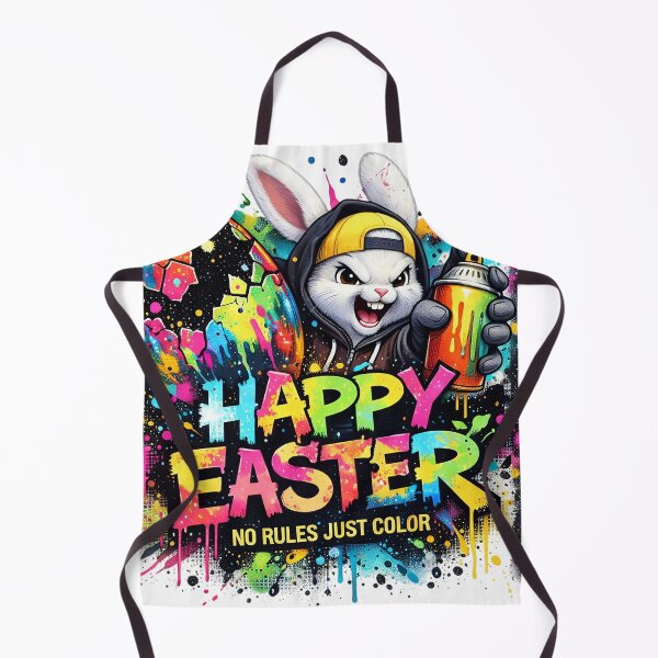 Item preview, Graffiti Bunny Street Art Easter Mode designed and sold by newvisionart191.