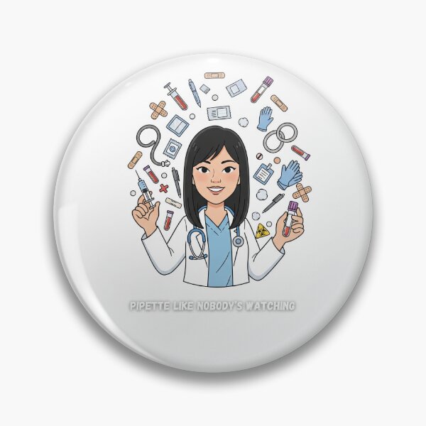 Item preview, Pipette like nobody's watching (Laboratory Professional) designed and sold by Nurse Eve.
