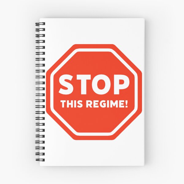 Item preview, Stop this regime! designed and sold by Rachel the Artist .