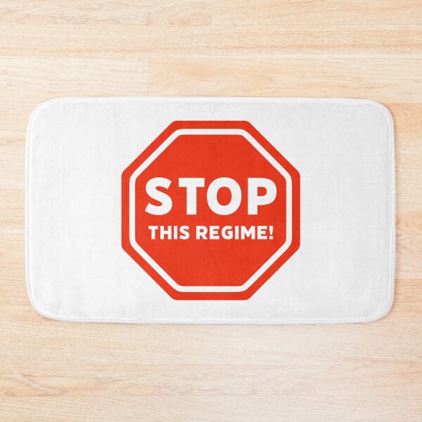 Item preview, Stop this regime! designed and sold by Rachel the Artist .