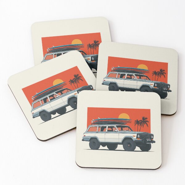 Item preview, Vintage Grand Wagoneer surf ready designed and sold by blackdogshop.