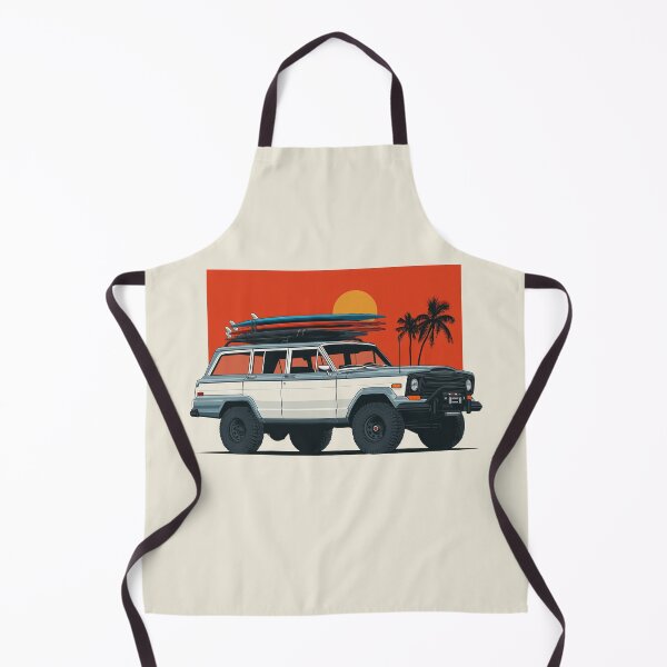 Item preview, Vintage Grand Wagoneer surf ready designed and sold by blackdogshop.