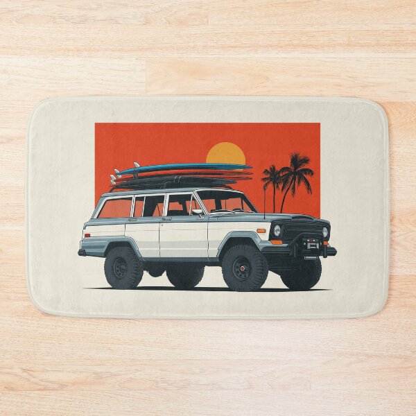 Item preview, Vintage Grand Wagoneer surf ready designed and sold by blackdogshop.