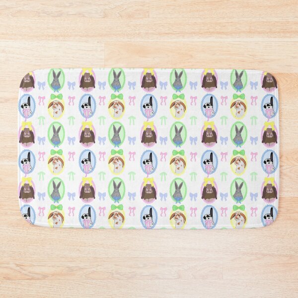 Item preview, Framed Bunnies with Bows  designed and sold by cherrynat1.